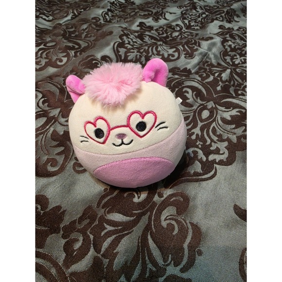 Squishmallows Other - Squishmallows  FuzzAMallow Official Chambless the Pink Opossum  5"